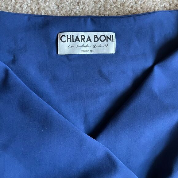 Chiara Boni La Petite Robe Zalfa Ruched Gown Size 38-US 2 NWOT - Picture 9 of 14